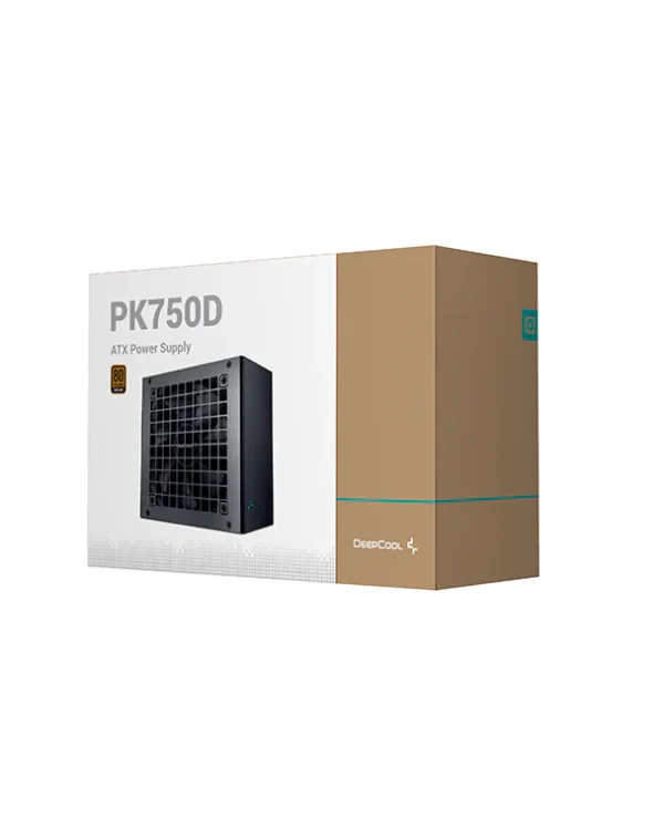 DeepCool PK750D – 750W, 80 PLUS Bronze, ATX 3.0, Silent Efficiency