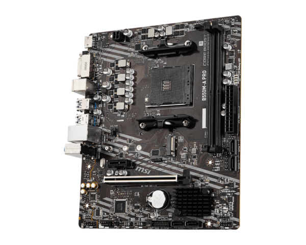 MSI B550M-A PRO Motherboard – PCIe 4.0, DDR4 64GB Support, HDMI & M.2 Slot - Image 3