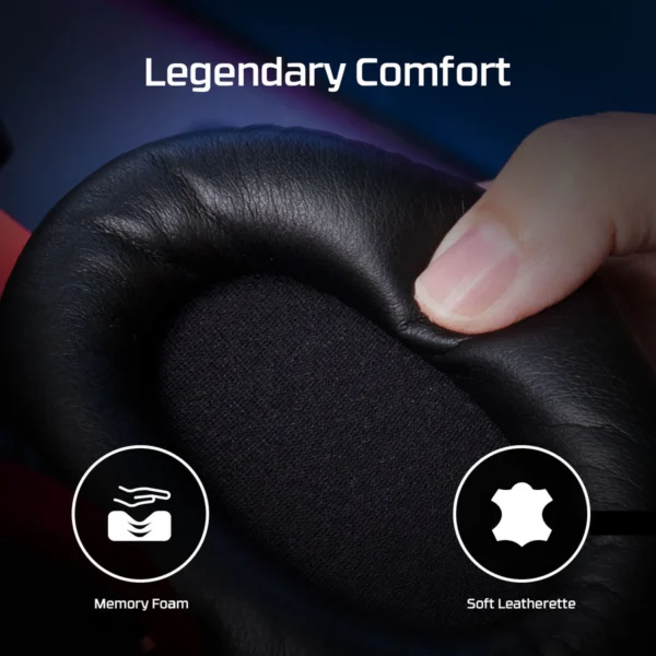 HyperX Cloud II – Gaming Headset: 7.1 Surround Sound, Comfort, and Durability - Image 2