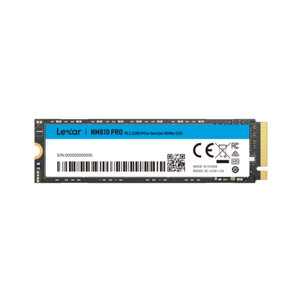 Lexar NM610 PRO M.2 2280 – High-Speed 1TB NVMe SSD