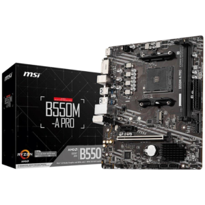 MSI B550M-A PRO DDR4 AM4 Micro-ATX Motherboard