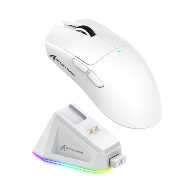 Attack Shark X11 – Wireless Gaming Mouse with Charging Dock