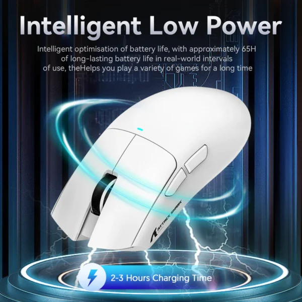Attack Shark X11 – Wireless Gaming Mouse with Charging Dock - Image 6