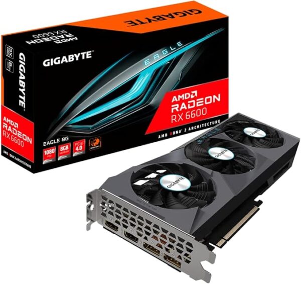 GIGABYTE Radeon RX 6600 Eagle 8G Graphics Card