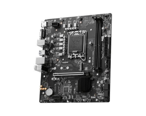 MSI PRO B760M-E DDR4 Motherboard – Intel LGA 1700, M.2, PCIe 4.0 - Image 3