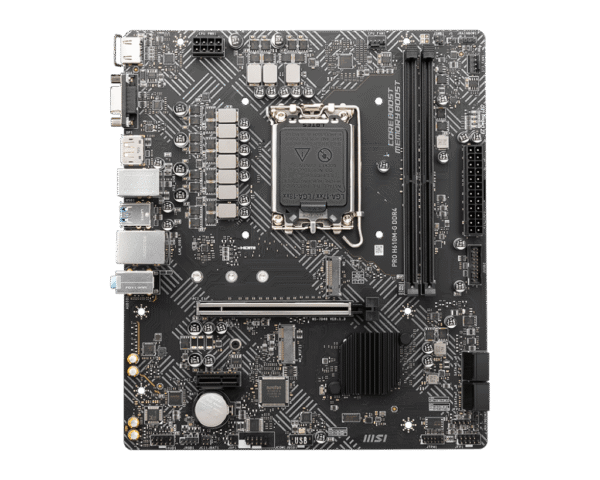 MSI PRO H610M-G DDR4 Motherboard – LGA 1700, PCIe 4.0, M.2 - Image 2