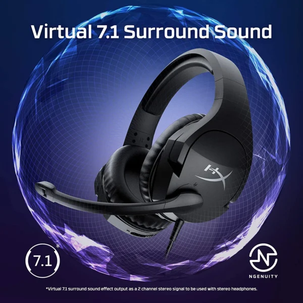 HyperX Cloud Stinger S Gaming Headset – Virtual 7.1 Surround - Open Box - Image 5