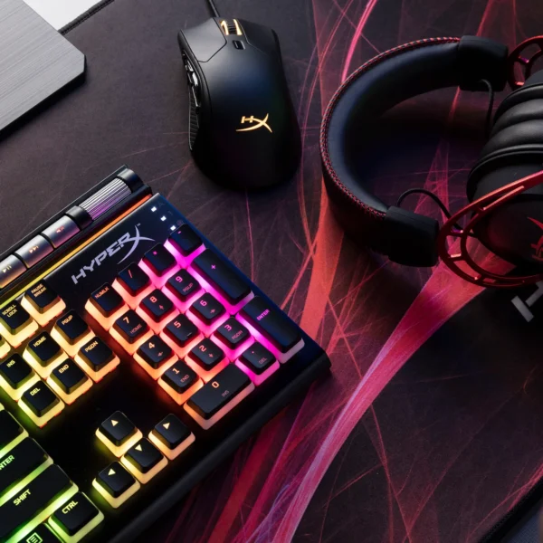 HyperX Alloy Elite 2 Mechanical Keyboard – Open Box (Red Switches, Pudding Keycaps) - Image 7
