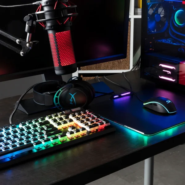 HyperX Alloy Elite 2 Mechanical Keyboard – Open Box (Red Switches, Pudding Keycaps) - Image 6