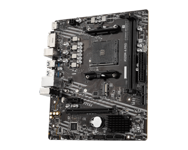 MSI A520M-A PRO – AMD A520 Micro-ATX Motherboard - Image 4