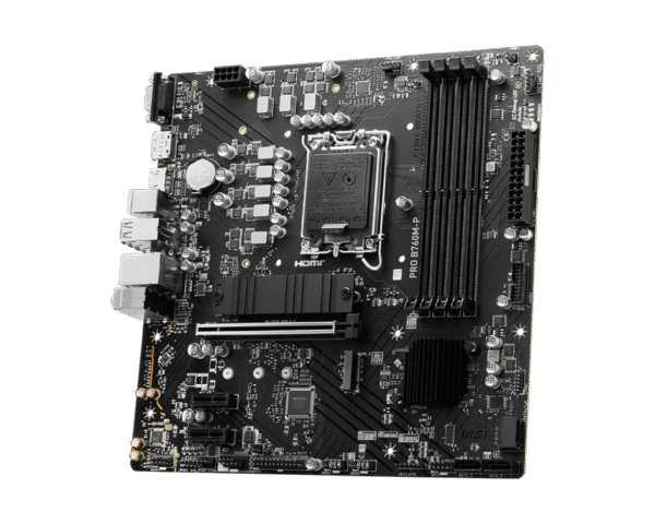 MSI PRO B760M-P DDR5 Motherboard | Intel B760 Micro-ATX - Image 4