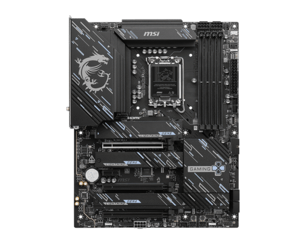 MSI Z890 GAMING PLUS WIFI DDR5 | Z890 ATX Board - Image 2