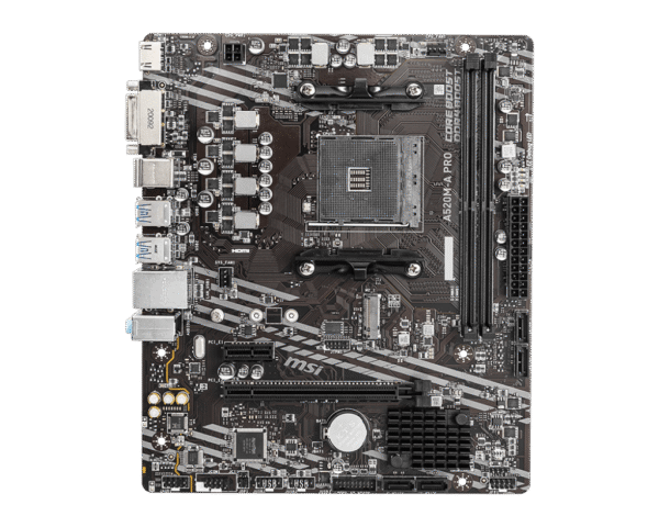 MSI A520M-A PRO – AMD A520 Micro-ATX Motherboard - Image 2