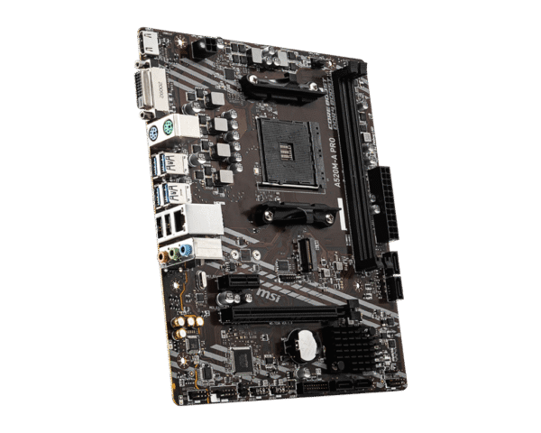MSI A520M-A PRO – AMD A520 Micro-ATX Motherboard - Image 3