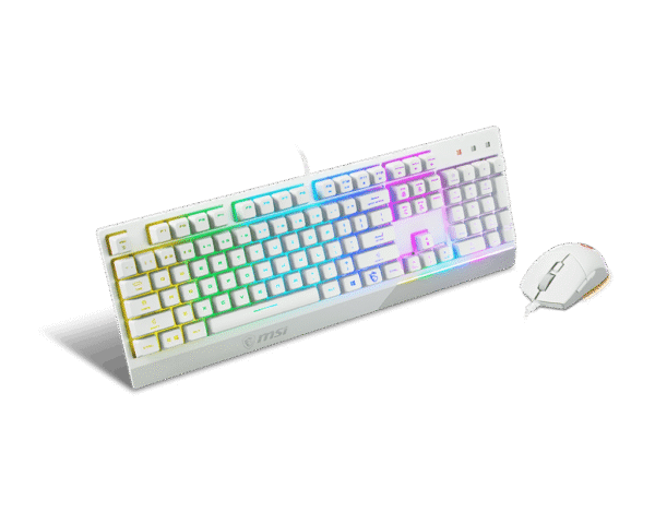 MSI VIGOR GK30 COMBO WHITE – Keyboard & Mouse Set - Image 4
