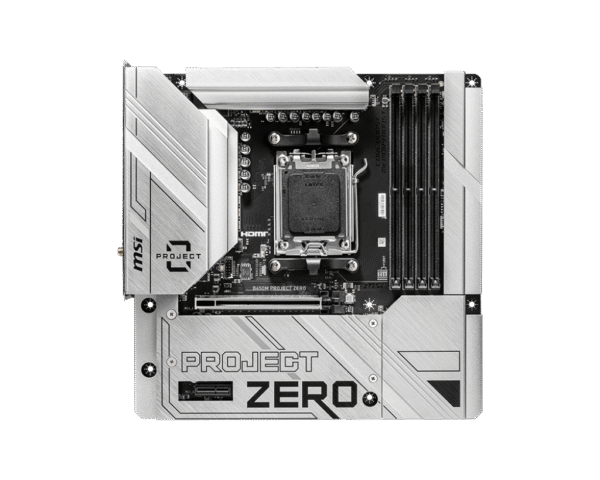MSI B650M Project Zero Micro-ATX AM5 Motherboard - Image 2