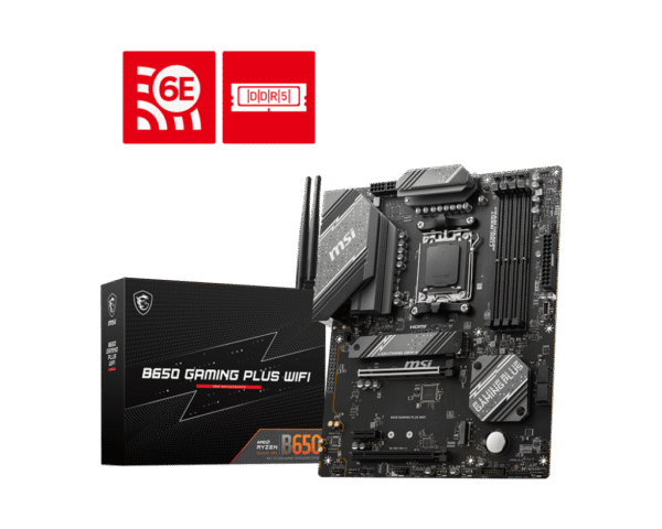 MSI B650 GAMING PLUS WIFI AM5 DDR5 Motherboard