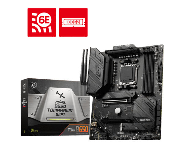 MSI MAG B650 TOMAHAWK WIFI AM5 DDR5 Motherboard