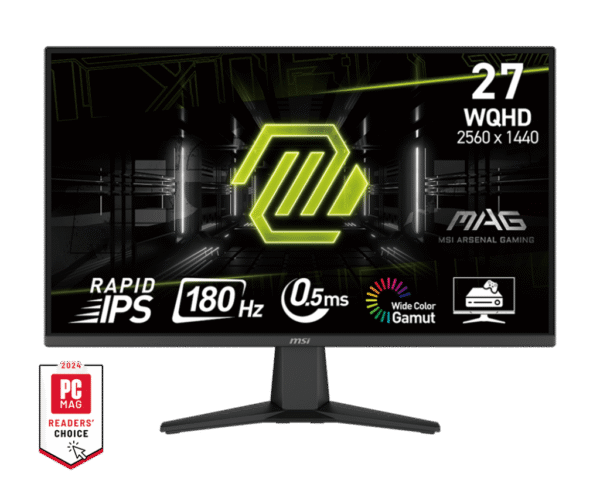 MSI MAG 275QF 27" QHD 165Hz Gaming Monitor