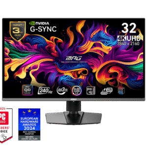 MSI MPG 321URX QD-OLED – 32" 4K 240Hz Gaming Monitor