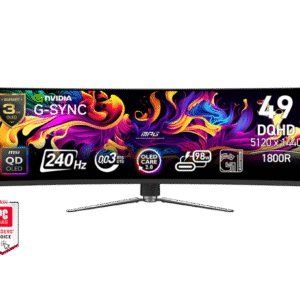MSI MPG 491CQPX QD-OLED – 49" Ultrawide Gaming Monitor
