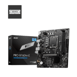 MSI PRO B760M-E DDR5 Motherboard | Intel B760 Micro-ATX