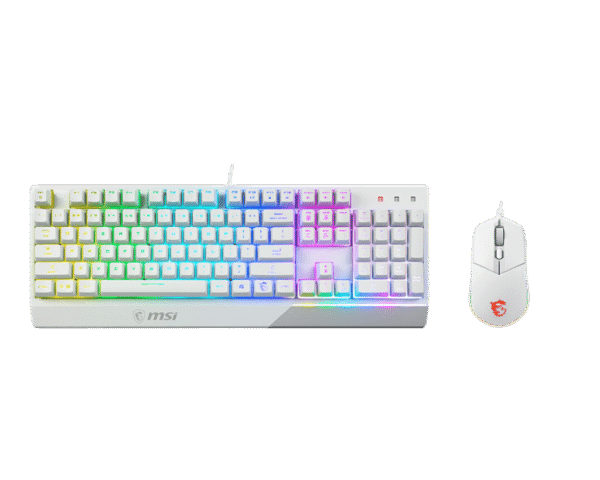 MSI VIGOR GK30 COMBO WHITE – Keyboard & Mouse Set