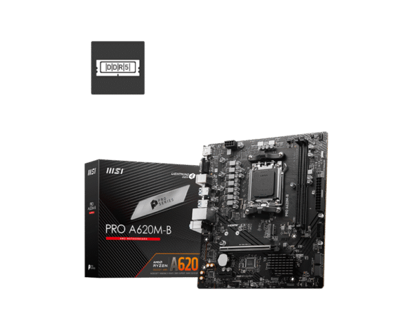 MSI PRO A620M-B – AMD A620 Micro-ATX Motherboard