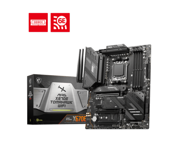 MSI MAG X670E TOMAHAWK WIFI AM5 DDR5 Motherboard