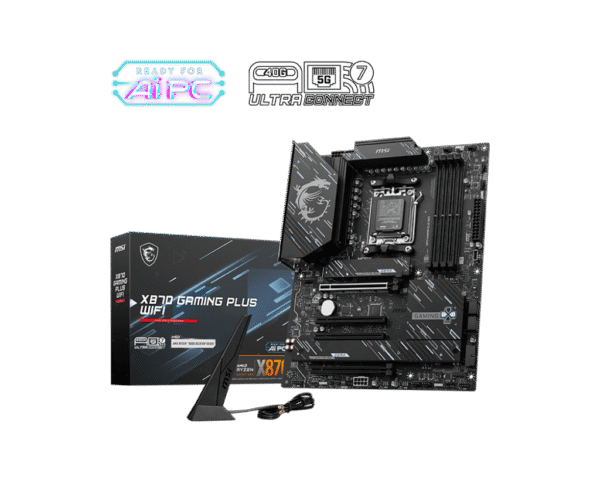 MSI X870 GAMING PLUS WIFI AM5 DDR5 Motherboard