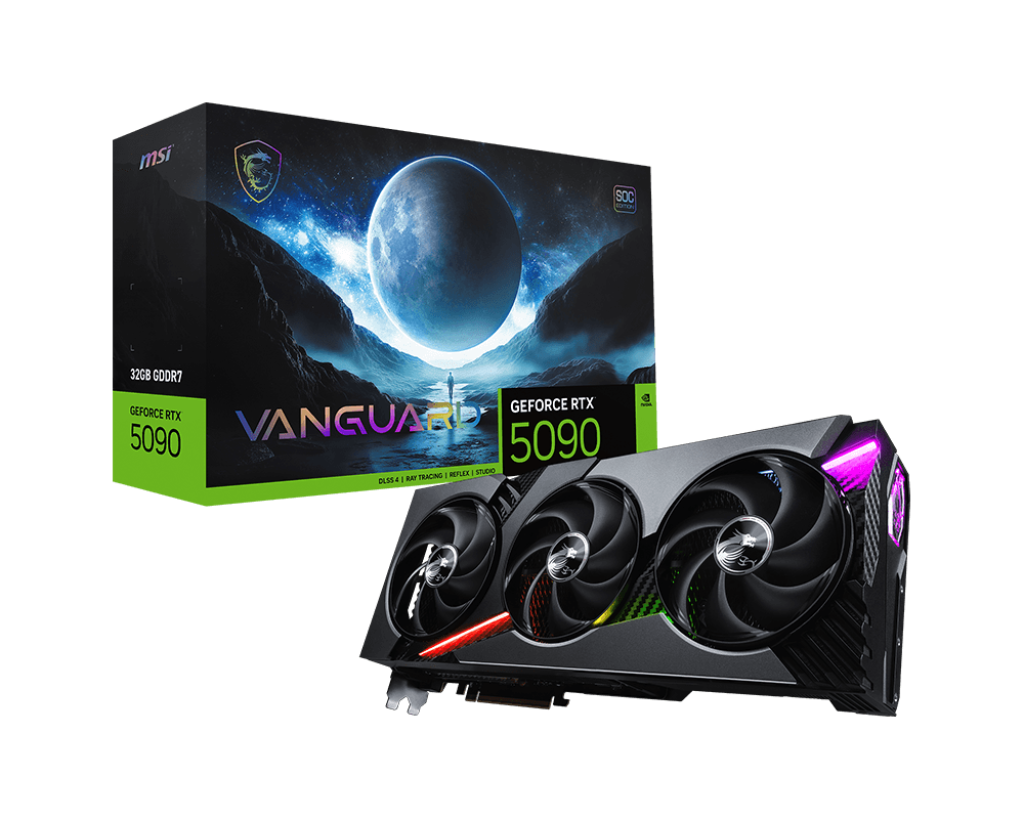 MSI RTX 5090 VANGUARD SOC 32GB Graphics Card