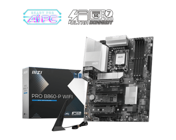 MSI PRO B860-P WIFI DDR5 | Intel B860 ATX Motherboard