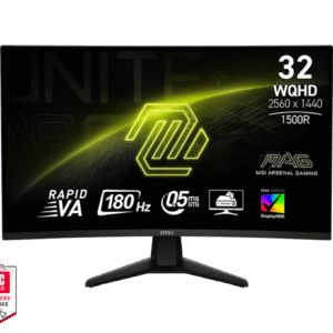 MSI MAG 32CQ6F 32" Curved QHD 165Hz Gaming Monitor