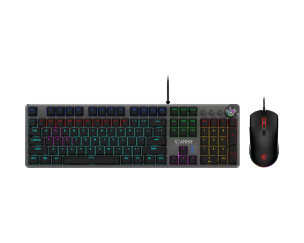 MSI FORGE GK310 COMBO – Red Switches Keyboard & Mouse