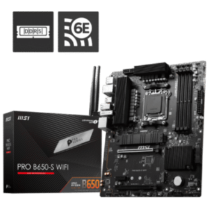MSI PRO B650-S WIFI ATX Motherboard AM5 DDR5