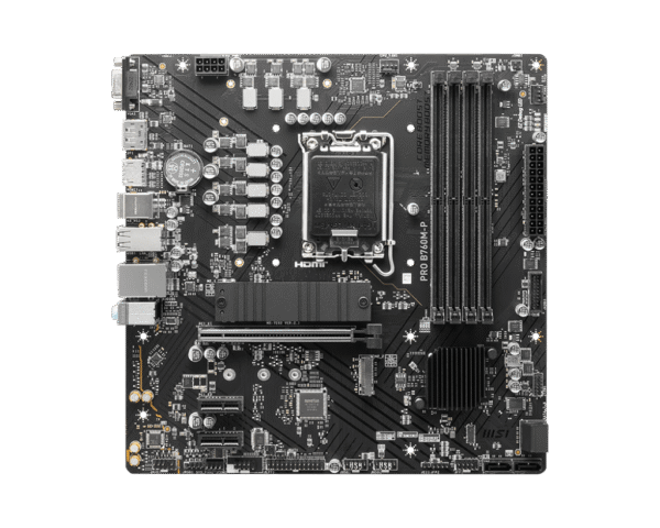 MSI PRO B760M-P DDR5 Motherboard | Intel B760 Micro-ATX - Image 2
