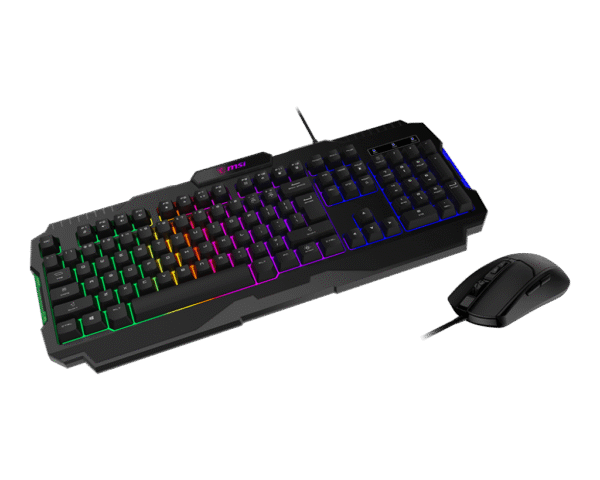 MSI FORGE GK100 COMBO – Keyboard & Gaming Mouse Set - Image 2
