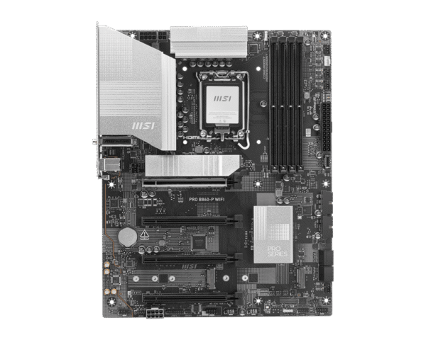 MSI PRO B860-P WIFI DDR5 | Intel B860 ATX Motherboard - Image 2