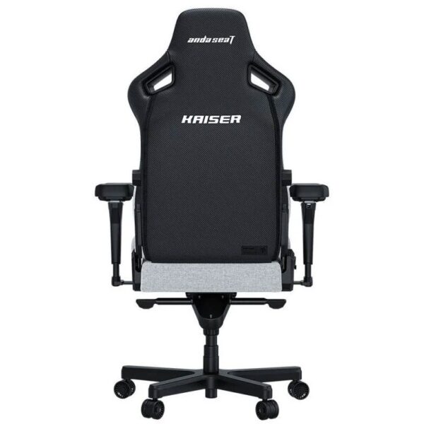 Anda Seat Kaiser 4 XL – Ash Grey Fabric Gaming Chair - Image 2