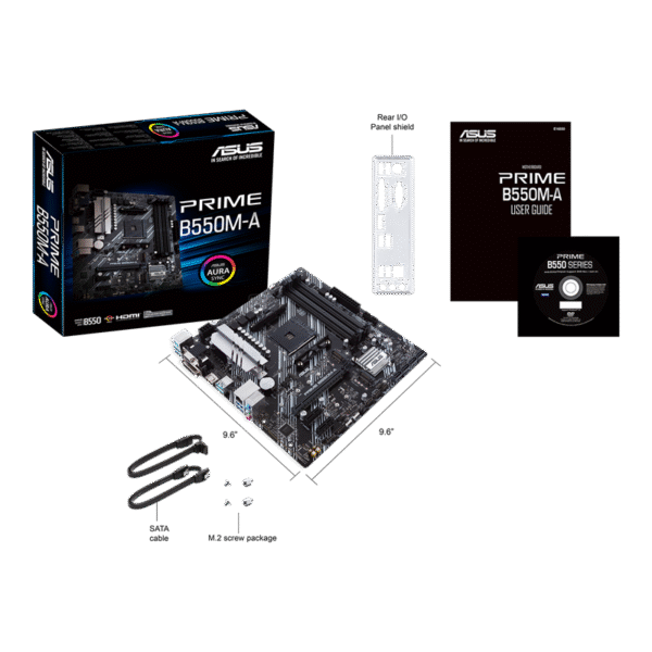 ASUS PRIME B550M-A – AMD B550 Micro-ATX Motherboard - Image 7