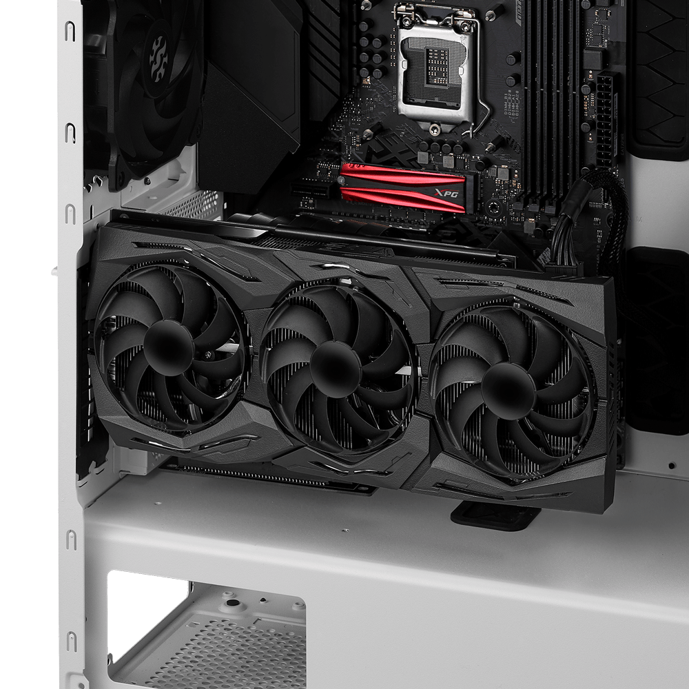 XPG DEFENDER Mid-Tower Gaming Chassis – White - Image 5