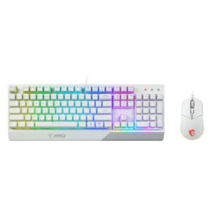 MSI VIGOR GK30 COMBO WHITE – Keyboard & Mouse Set