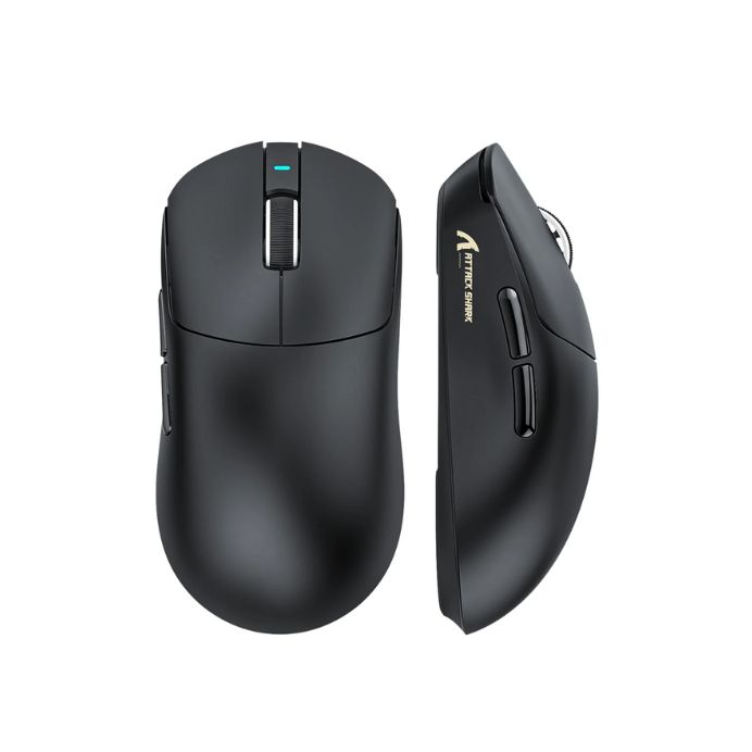 Attack Shark X3 Max Gaming Mouse Black & White – RGB