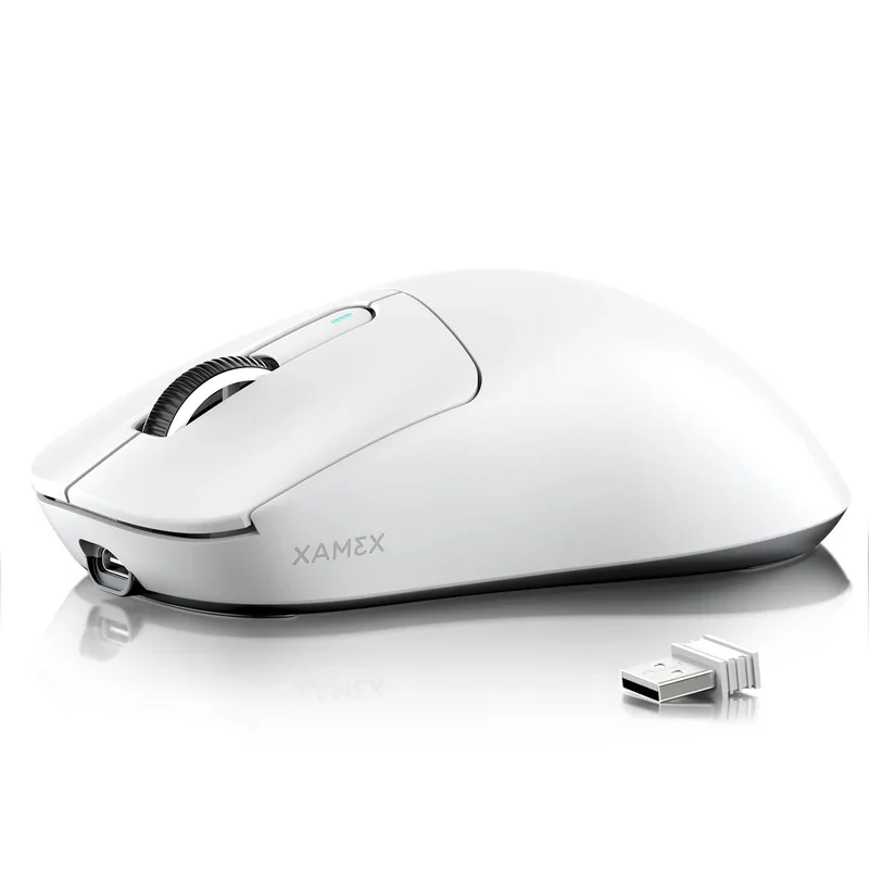 Attack Shark X3 Max Gaming Mouse Black & White – RGB - Image 3