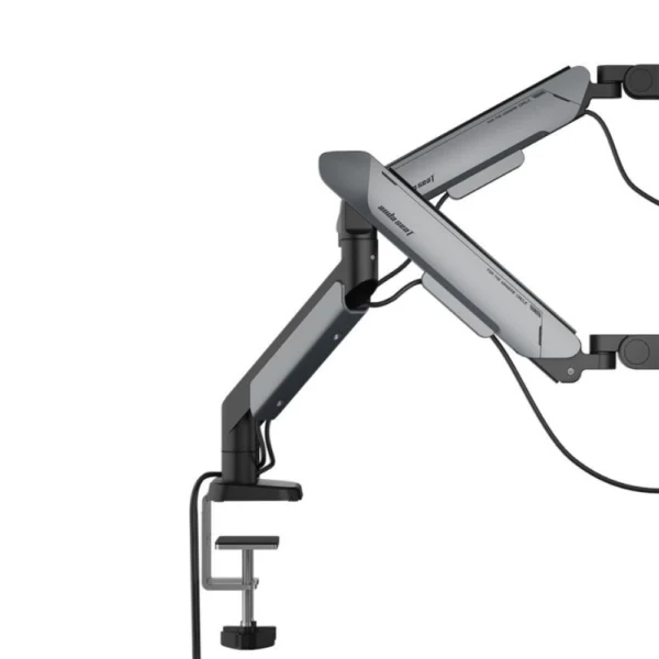 Anda Seat Stealth Pro II Duo Monitor Arm – Black Titanium - Image 3