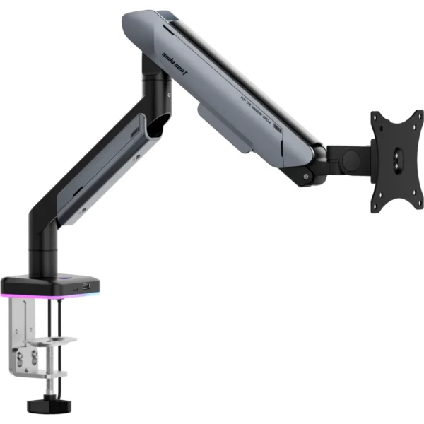 Anda Seat Stealth Pro II RGB Monitor Arm – Black Titanium