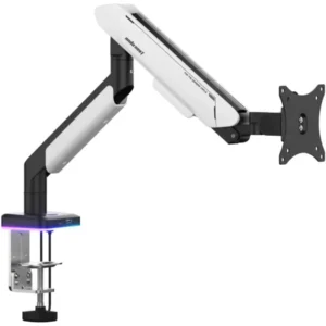 Anda Seat Stealth Pro II RGB Monitor Arm – Black White