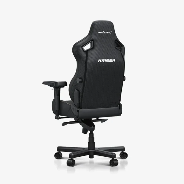 Anda Seat Kaiser 4L – Carbon Black Fabric Gaming Chair - Image 3