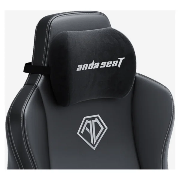 Anda Seat Novis Memory Head Pillow – Black Fabric - Image 2
