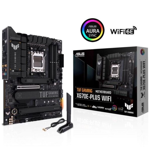 ASUS TUF GAMING X670E-PLUS WIFI – DDR5 & PCIe 5.0 ATX